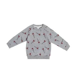 Miles The Label Boys' Electric Guitar Print Cotton Blend Sweatshirt (8-10Y)